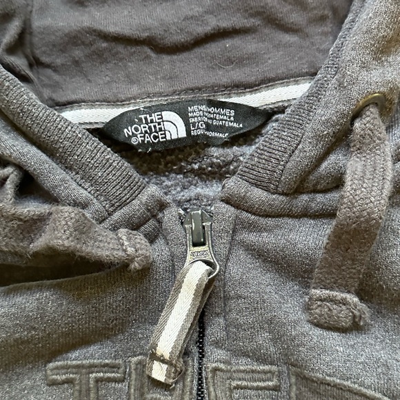 Men’s North Face Zip Up Sweater Size Large - Picture 2 of 3